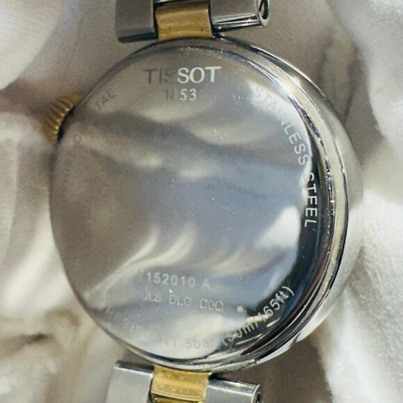 Tissot Désir 28mm Two‑Tone Stainless Steel Watch White Pearl Dial T1520102211801